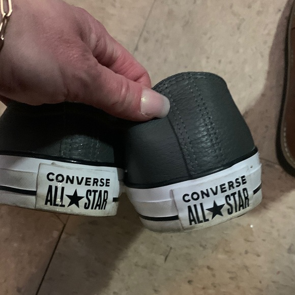 Converse Men's Dark Gray Sneakers - Picture 4 of 6